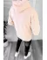 Hanorac barbati slim fit roz pudra K004 U1-3